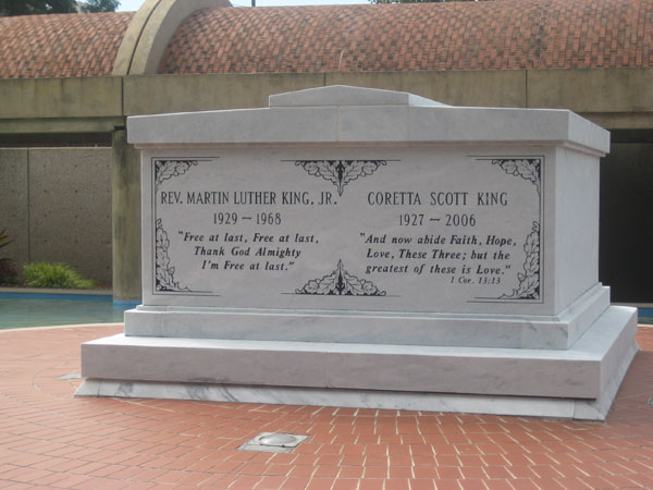 Martin Luther King Jr.'s Tomb.
